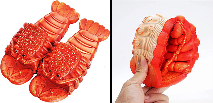 Lobster shaped Slipper Beach 