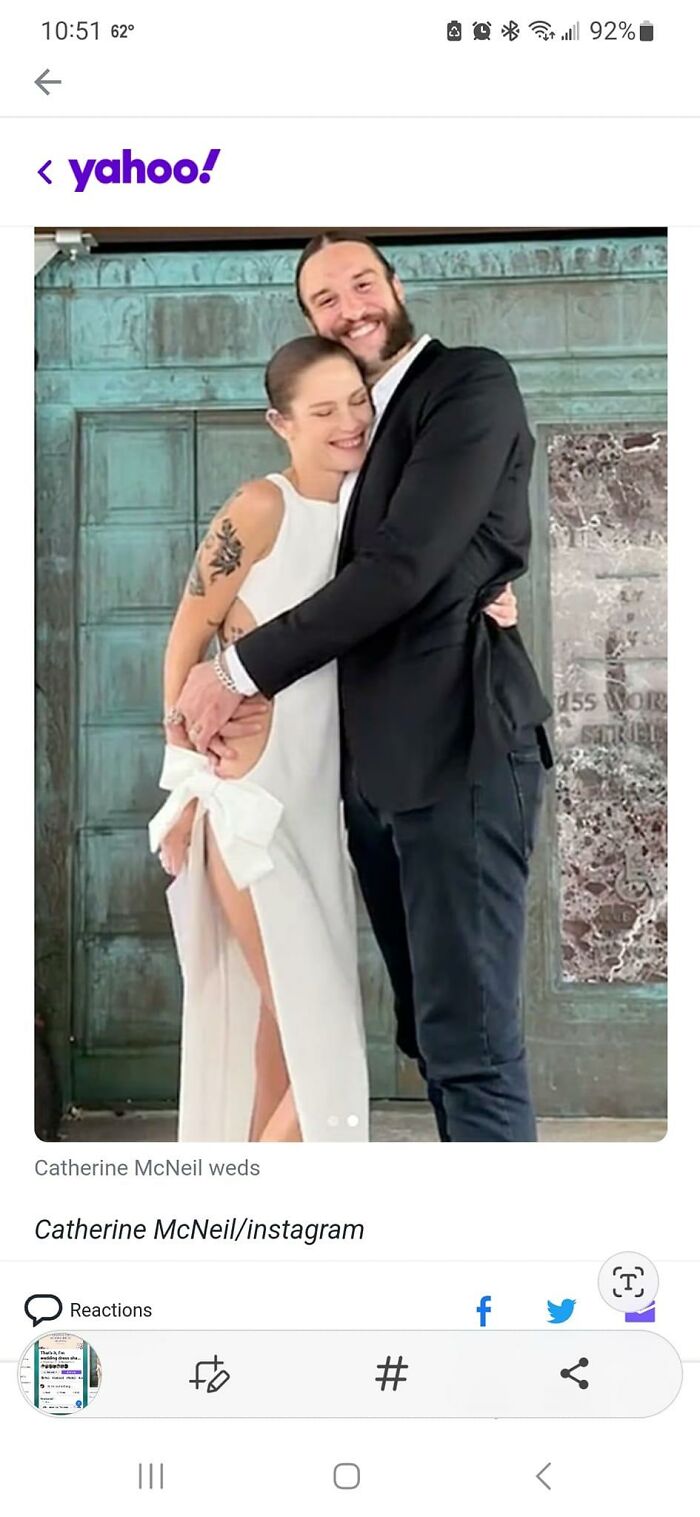 Not Blurring Because They Are Celebrities. Basketball Player And A Model. I've Seen Hotel Curtains That Look Better Than This