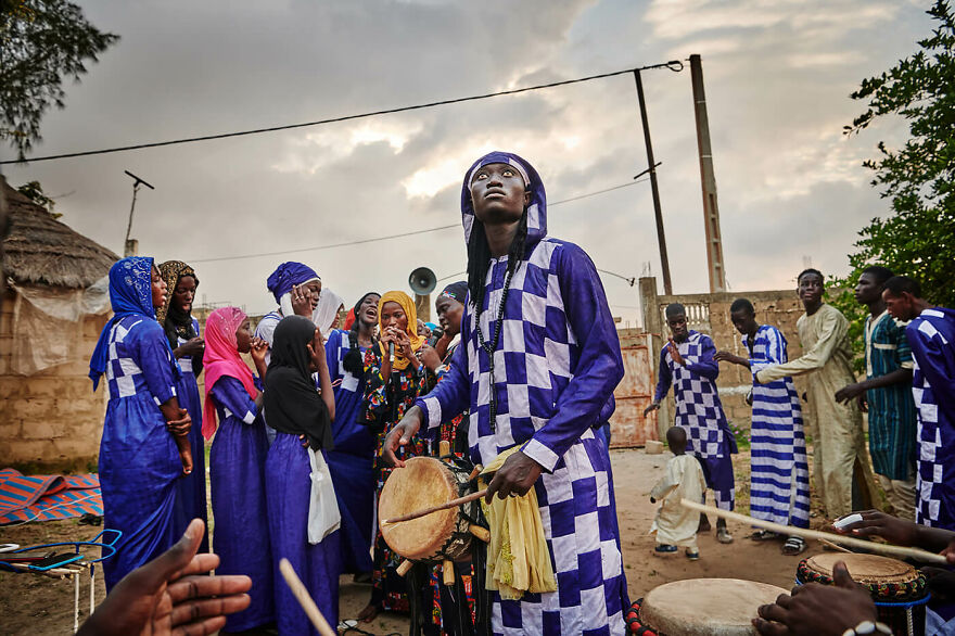 "Followers Of The Baye Fall Brotherhood Perform A Religious Ceremony"