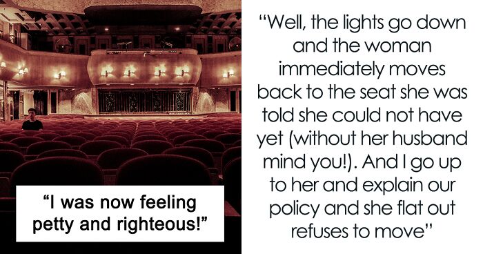 “She Flat-Out Refuses To Move”: Entitled Woman Ignores Theater Policy, Ends Up Learning Lesson The Embarrassing Way