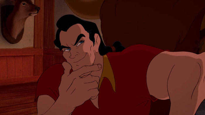 Gaston thinking from Beauty and the Beast