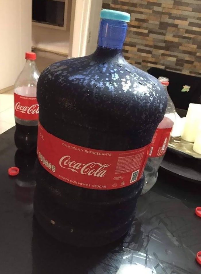 Absolute Unit Of A Coke Bottle