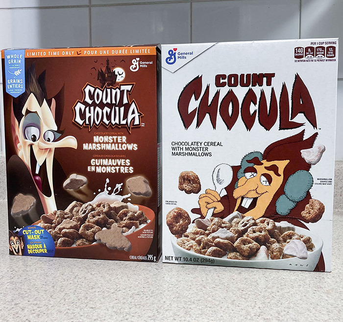 Cereal - US Box vs. Canada Box