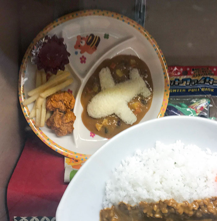 This Rice Airplane Curry For Kids At A Japanese Airport