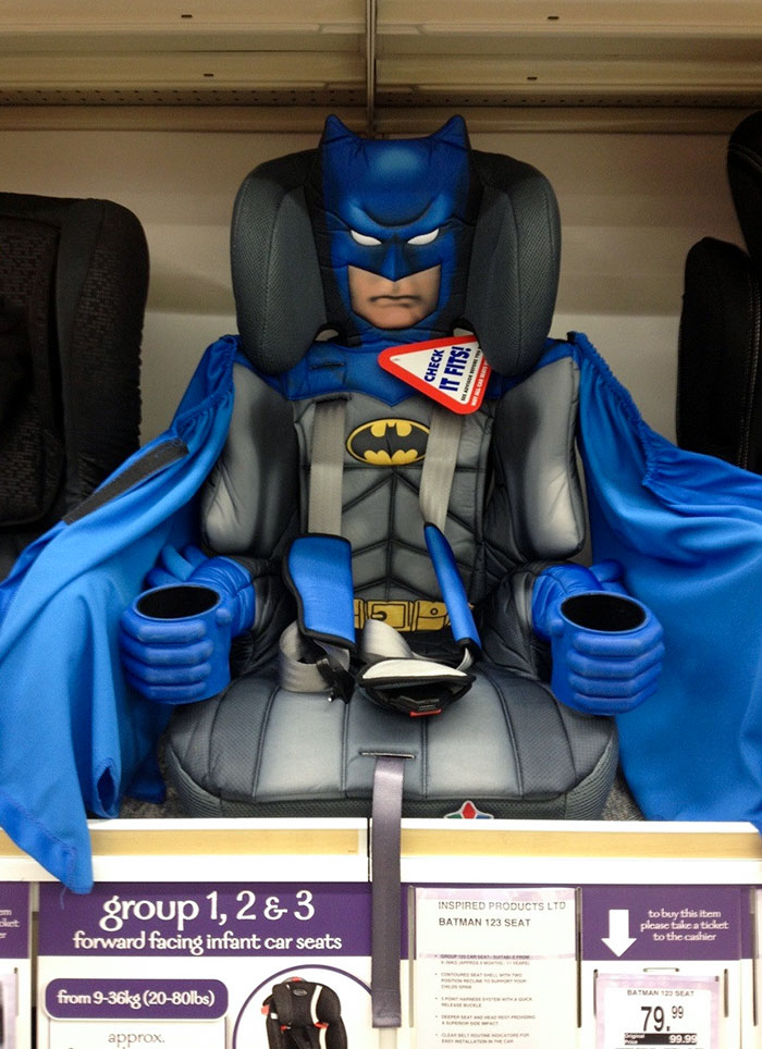 So My Wife And I Were Shopping For A Children's Car-Seat. We Were Not Disappointed