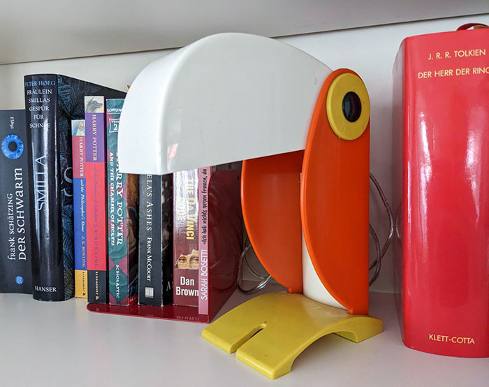 I Inherited This Lamp From My Sister. The Toucan Lamp From Enea Ferrari, The First Children's Lamp Made Of Plastic