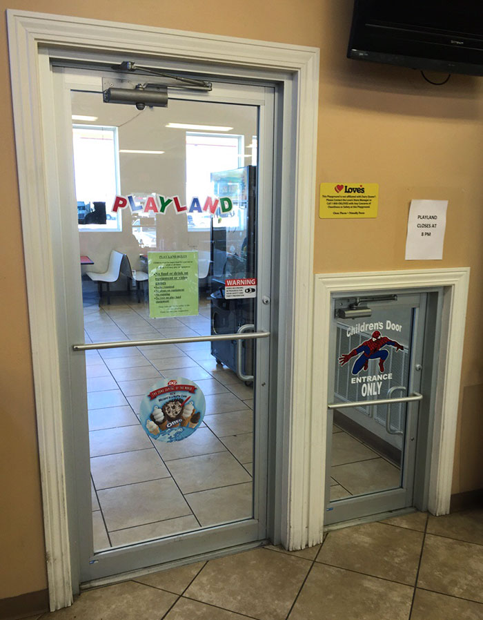 This Dairy Queen Has A Door Just For The Kids