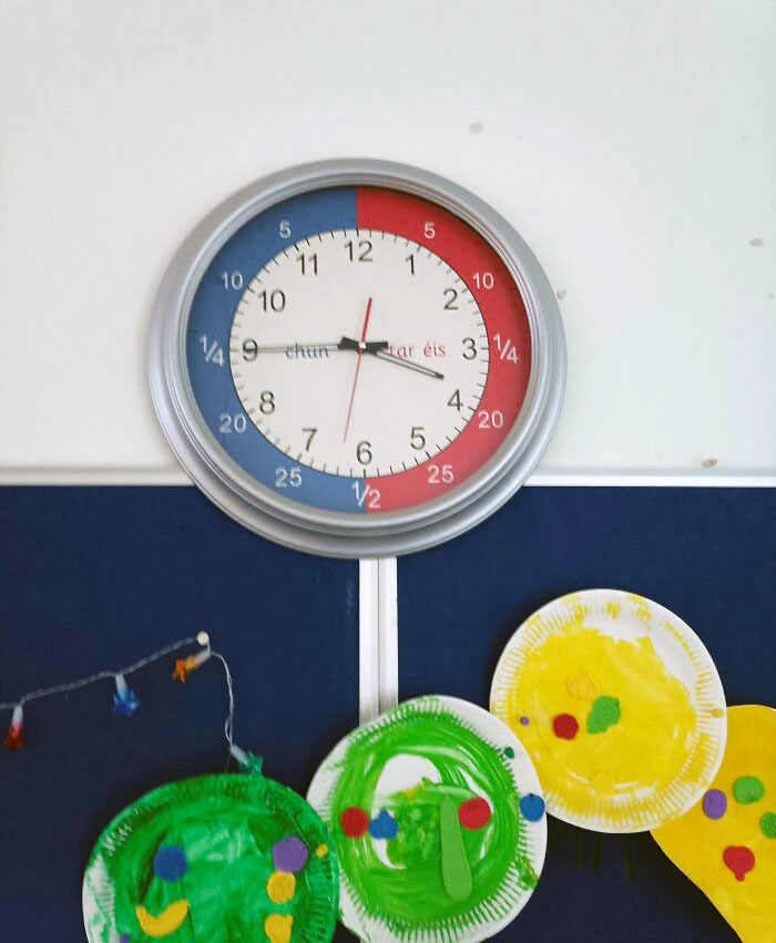 This Irish Clock Is For Teaching Kids How To Read And Tell The Time