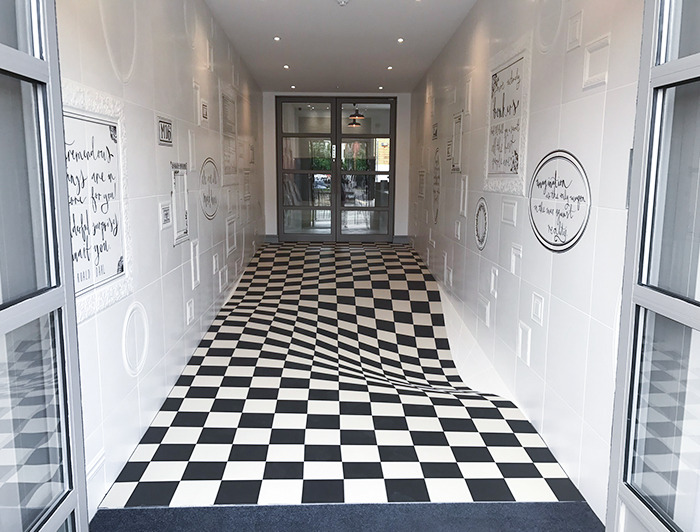 A Completely Flat Floor Designed To Get Kids To Slow Down