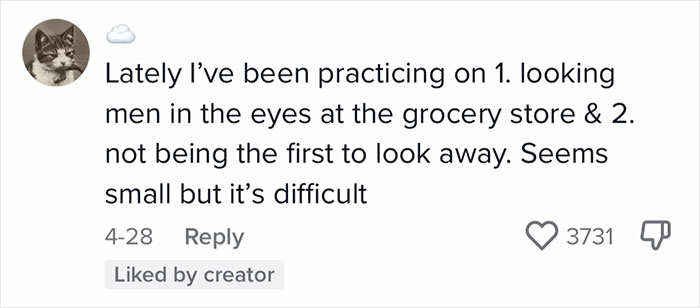 TikTok User Says The Most Powerful Tool Against Creepy Men Is Your Body Language, And 18 Others Chime In With Their Tips TikTok User Says The Most Powerful Tool Against Creepy Men Is Your Body Language, And 18 Others Chime In With Their Tips