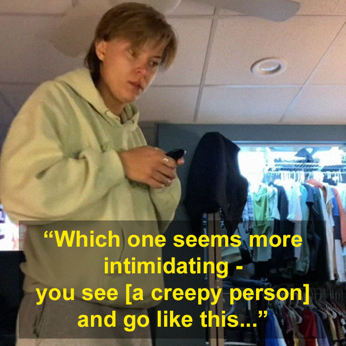 TikTok User Says The Most Powerful Tool Against Creepy Men Is Your Body Language, And 18 Others Chime In With Their Tips TikTok User Says The Most Powerful Tool Against Creepy Men Is Your Body Language, And 18 Others Chime In With Their Tips