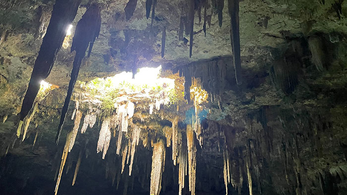 Caves in The Yucatan, Mexico
