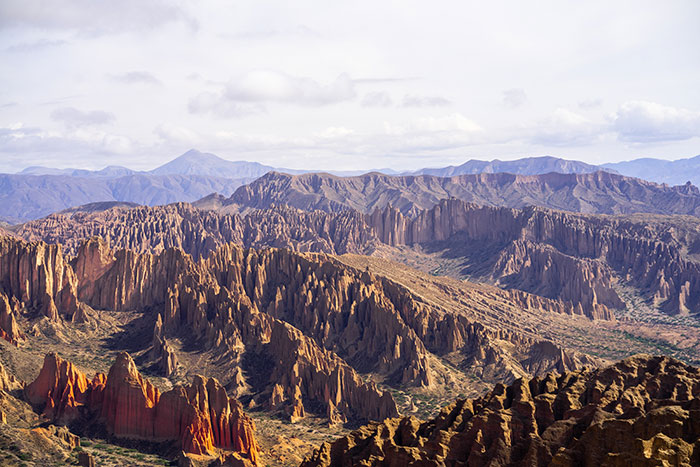 Mountains in Tupiza, Bolivia