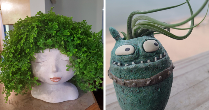 30 Times People Paired Plants And Pots So Perfectly, They Just Had To Share