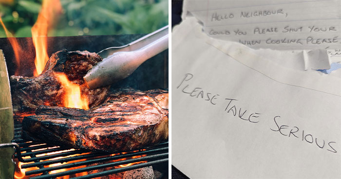 Vegan Family’s Threatening Note To A Neighbor For Cooking Meat Goes Viral, And The Internet Has Thoughts