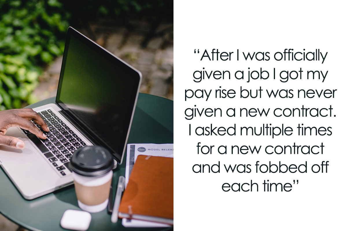 Guy Shares A Story About Taking Advantage Of Management's Ineptitude  Regarding His New Contract | Bored Panda