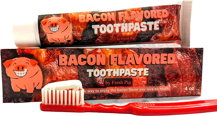 Fresh Pig Bacon Flavored Toothpaste
