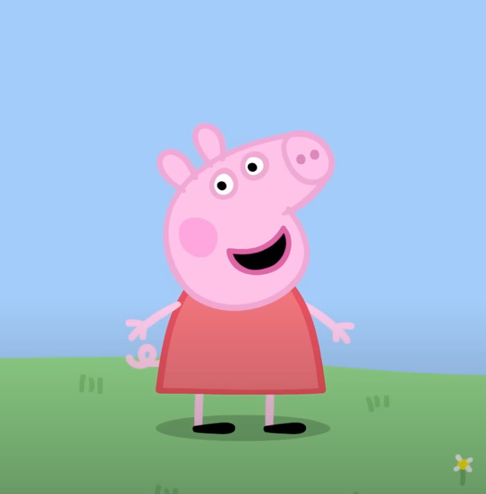 Peppa Pig animated series scene 