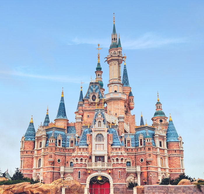 Disneyland castle 