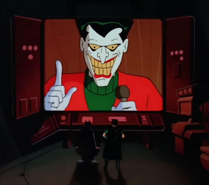 Joker animated tv series scene