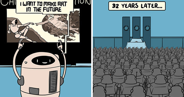 This Artist Creates Hilariously Relatable “After Death Comics,” And Here Are 49 Of The Best