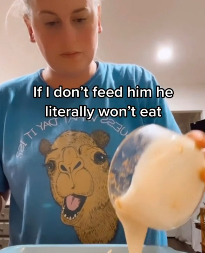 “If I Don’t Feed Him, He Literally Won’t Eat”: The Internet Is Shook At The Level Of Babying This Woman’s Husband Requires “If I Don’t Feed Him, He Literally Won’t Eat”: The Internet Is Shook At The Level Of Babying This Woman’s Husband Requires
