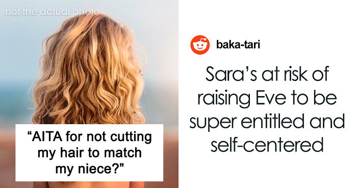 Woman Refuses To Cut Her Hair Short Just Because Her Niece Is Jealous Of It
