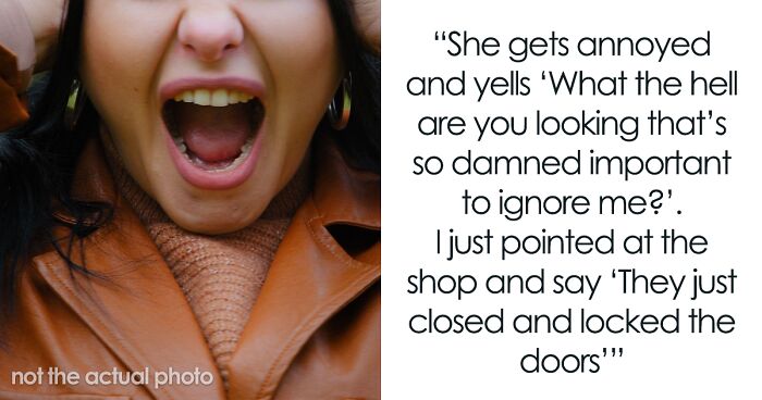 Customer Gets Followed Outside By Screaming ‘Karen’ Who Can’t Comprehend They’re Not Staff, The Manager Closes The Store
