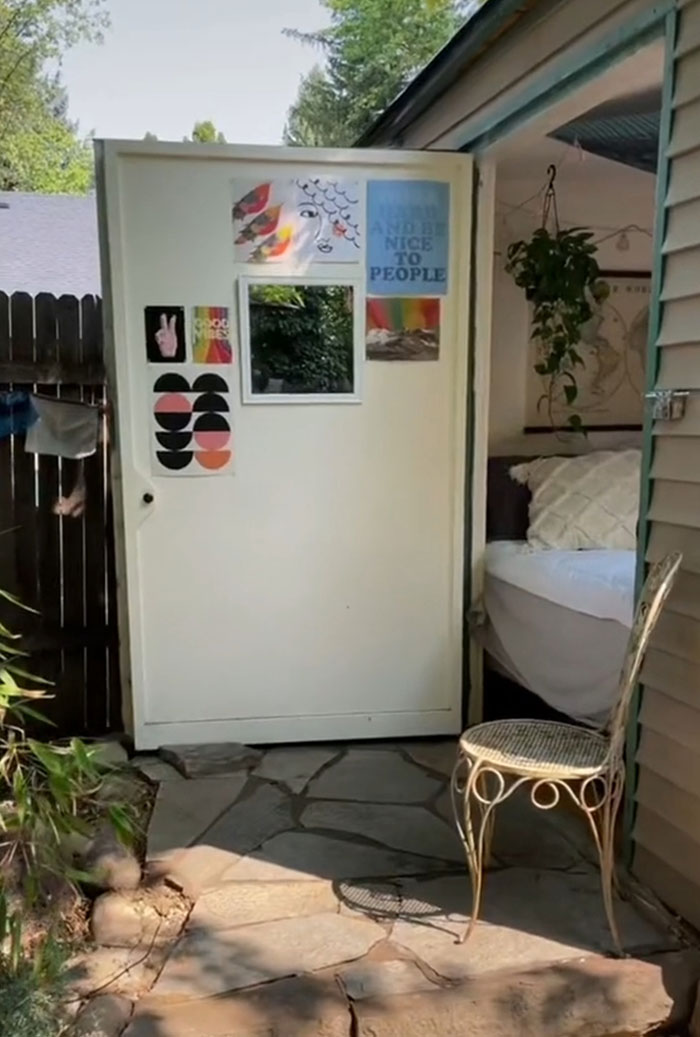 Woman Comes Up With Creative Idea To Save On Rent And Have Her Own Space, Goes Viral