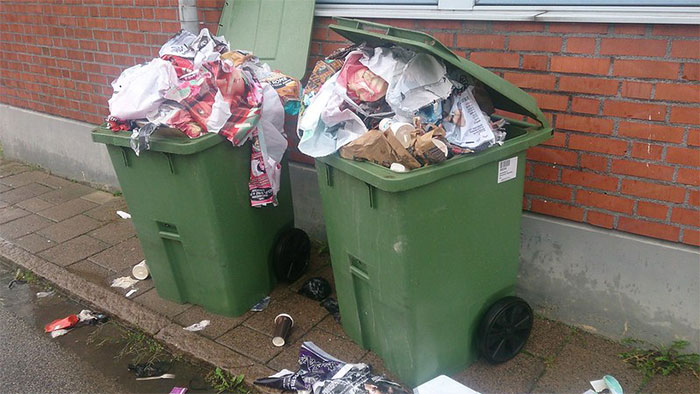 Woman Gets Petty Revenge On Trashy Neighbors By Making Sure No One Picks Up Their Smelly And Very Full Trash Cans Woman Gets Petty Revenge On Trashy Neighbors By Making Sure No One Picks Up Their Smelly And Very Full Trash Cans