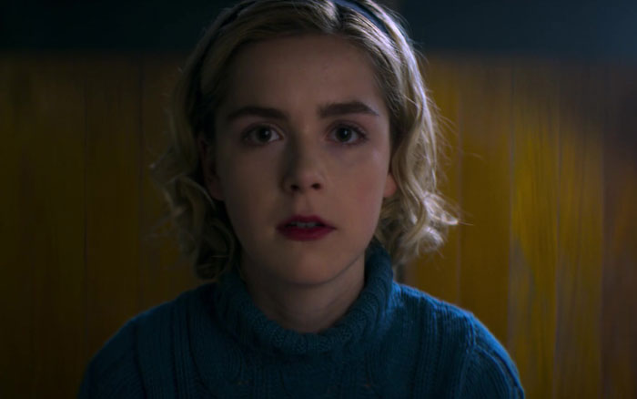 Scene from "Chilling Adventures Of Sabrina" movie
