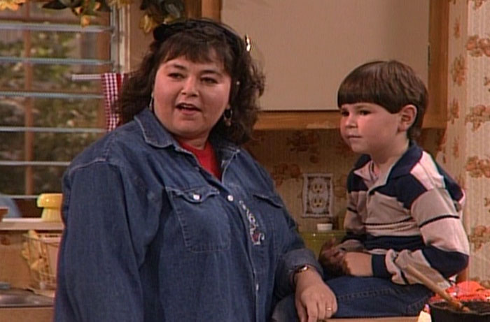 Scene from "Roseanne" movie
