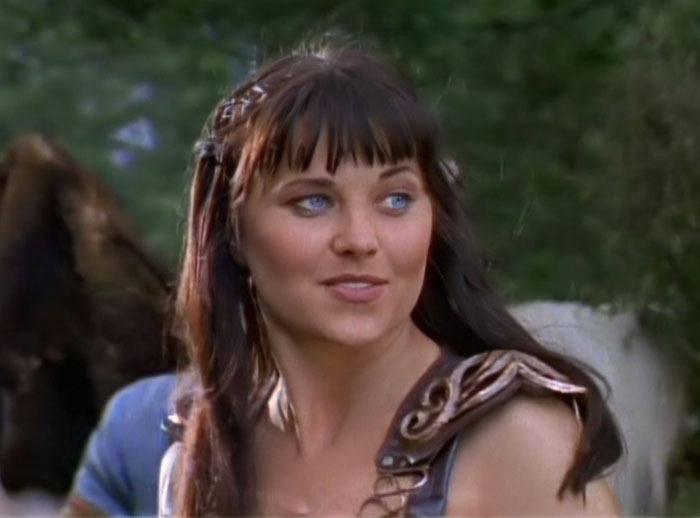 Scene from "Xena: Warrior Princess" movie