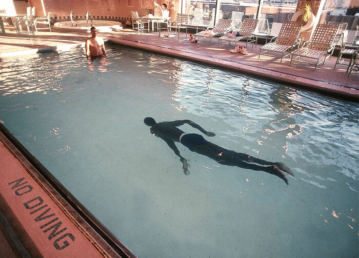 Manute Bol, Tallest Ever Nba Player (7'7"), Swimming