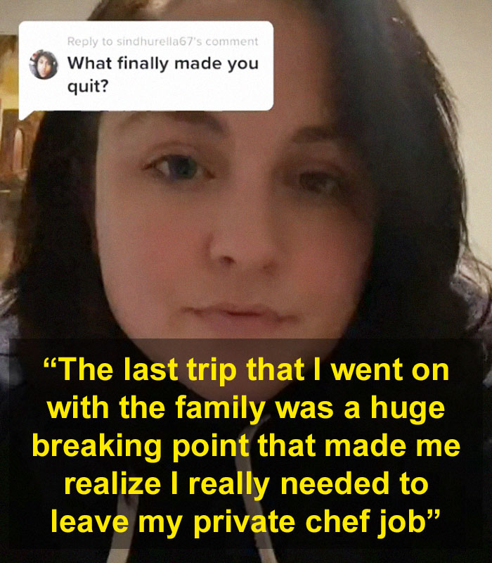 "The Family Was So Upset It Was Ruining Their Plans": Chef Shares The Story Of How She Quit Working For Ridiculous Family "The Family Was So Upset It Was Ruining Their Plans": Chef Shares The Story Of How She Quit Working For Ridiculous Family