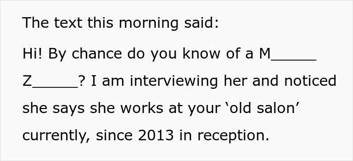 Woman Spreads Lies About Coworker's Attack That Never Happened, Faces The Consequences 5 Years Later When Looking For A Job Woman Spreads Lies About Coworker's Attack That Never Happened, Faces The Consequences 5 Years Later When Looking For A Job
