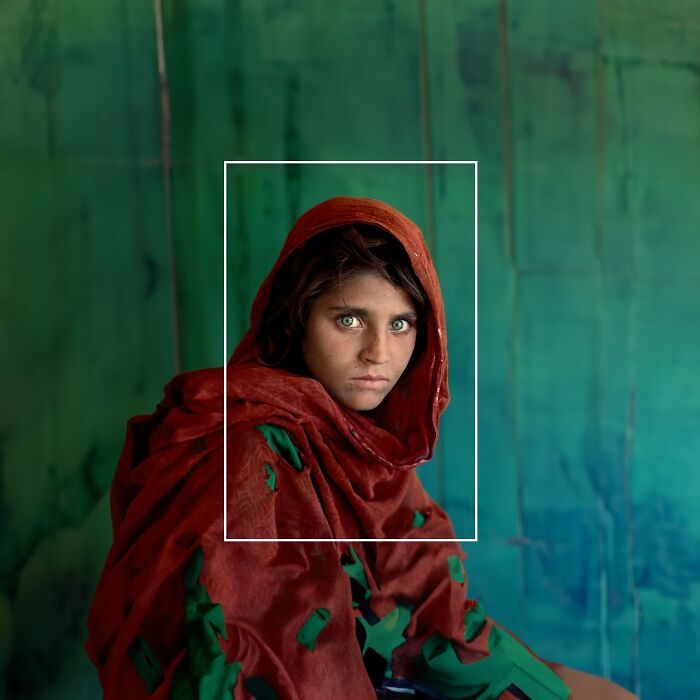 La chica afgana (Sharbat Gula) por Steve Mccurry 