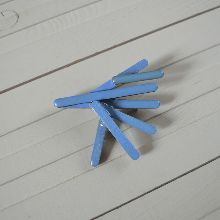 Handmade Wooden Brooch