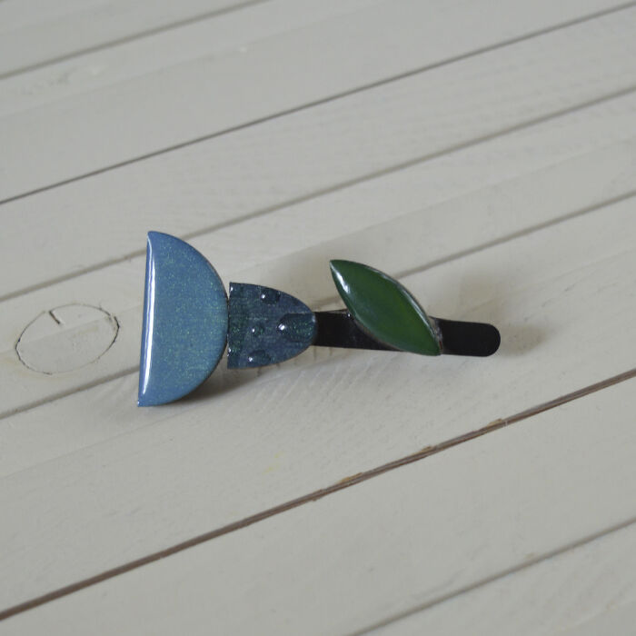 Handmade Wooden Brooch