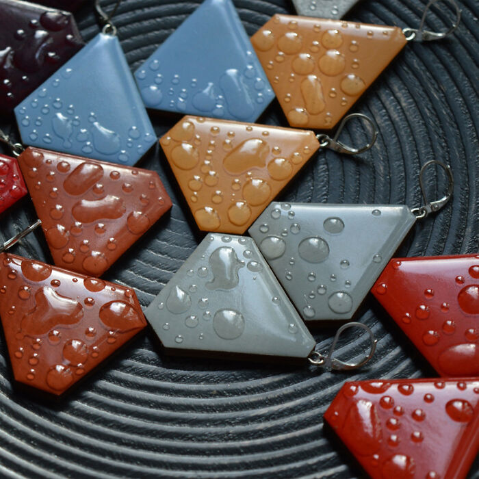 Handmade Wooden Earrings