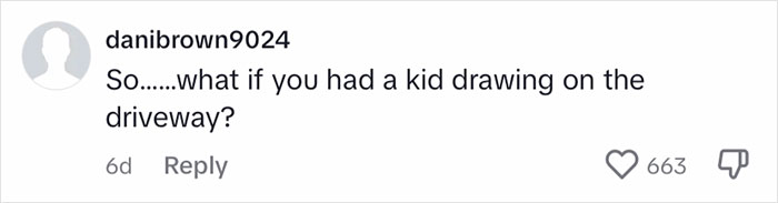 Landlord's Wife Enraged By Tenant's Chalk Artistry Asks Her To Wash It Off, Tenant Stands Her Ground