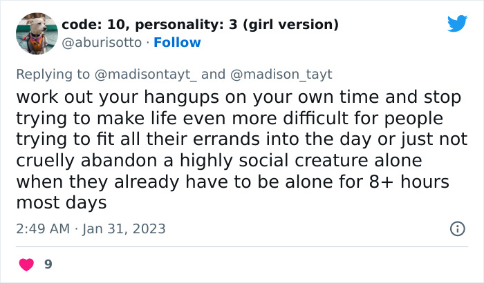 “I’m Sorry, But Unless It’s A Trained Service Dog, Your Dog Simply Does Not Need To Come With You On All Your Errands”: Woman’s Thread About Dogs Goes Viral On Twitter “I’m Sorry, But Unless It’s A Trained Service Dog, Your Dog Simply Does Not Need To Come With You On All Your Errands”: Woman’s Thread About Dogs Goes Viral On Twitter