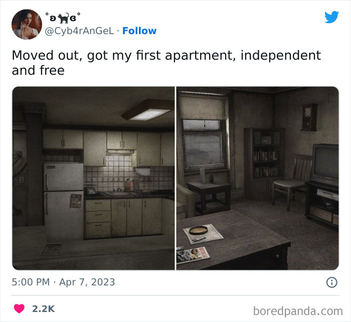 moving out and being independent living in miserable conditions meme