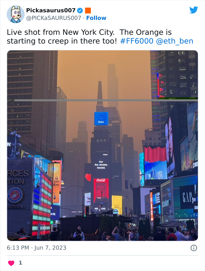 'Not An Apocalyptic Movie Scene': People Share What NYC Looks Like Right Now