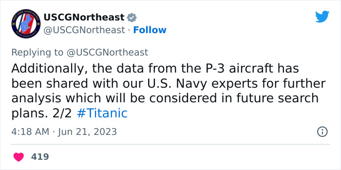 “Banging” Noises Detected Every 30 Minutes In Desperate Search For Titanic Tour Sub - Reporter Who Previously Rode It Says There Were ‘Many Red Flags’ “Banging” Noises Detected Every 30 Minutes In Desperate Search For Titanic Tour Sub - Reporter Who Previously Rode It Says There Were ‘Many Red Flags’