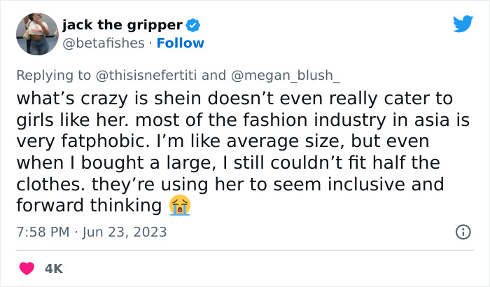 Influencer Gets Canceled After Praising Shein's Working Conditions While Touring Their Factory And Calling Herself An 'Independent Thinker'