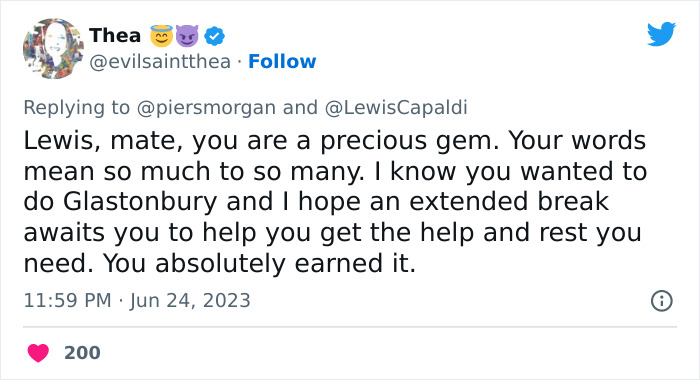 Lewis Capaldi Apologizes To Fans As He Battles Tics During The Show, And The Crowd’s Response Is Amazing Lewis Capaldi Apologizes To Fans As He Battles Tics During The Show, And The Crowd’s Response Is Amazing