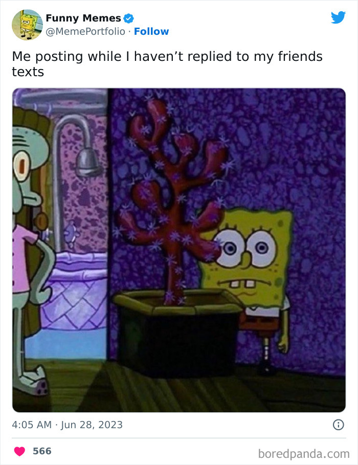 spongebob hiding meme