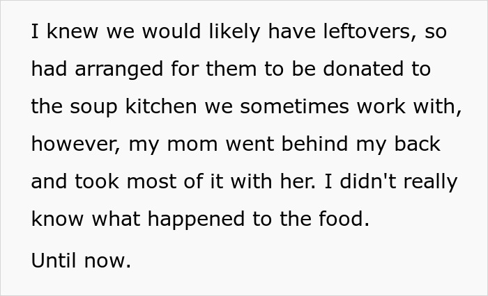 Woman Tells Her Sister's Wedding Guests Not To Touch The Food Because It's Leftovers From Her Wedding 8 Months Ago Woman Tells Her Sister's Wedding Guests Not To Touch The Food Because It's Leftovers From Her Wedding 8 Months Ago