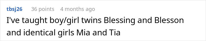 "Brick And Stone Wall": People Share The Most Unfortunate Names Parents Gave Their Twins After Teacher Blasts Her Students' Parents "Brick And Stone Wall": People Share The Most Unfortunate Names Parents Gave Their Twins After Teacher Blasts Her Students' Parents